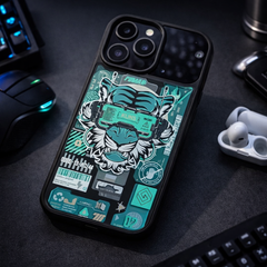 Premium Neon Attack Phone Case