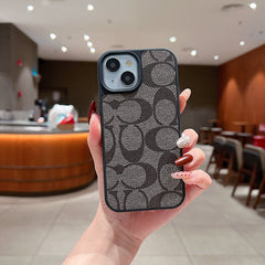Premium Coach Coal Phone Case