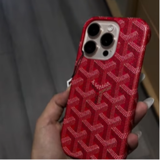 Premium Scarlet Weave Phone Case