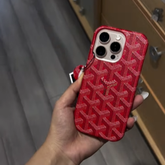 Premium Scarlet Weave Phone Case