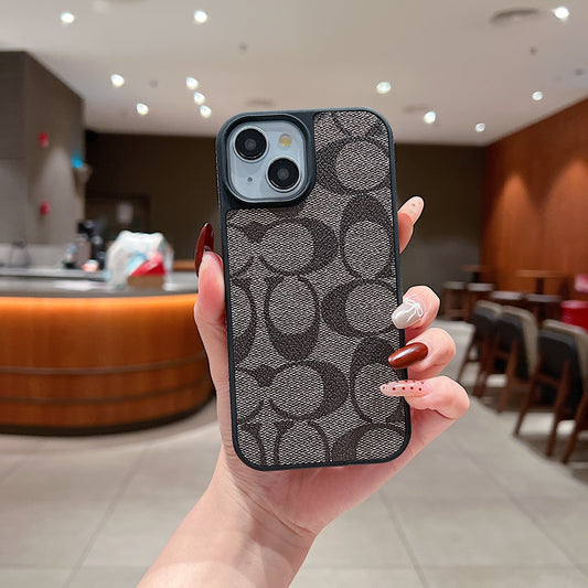 Premium Coach Coal Phone Case