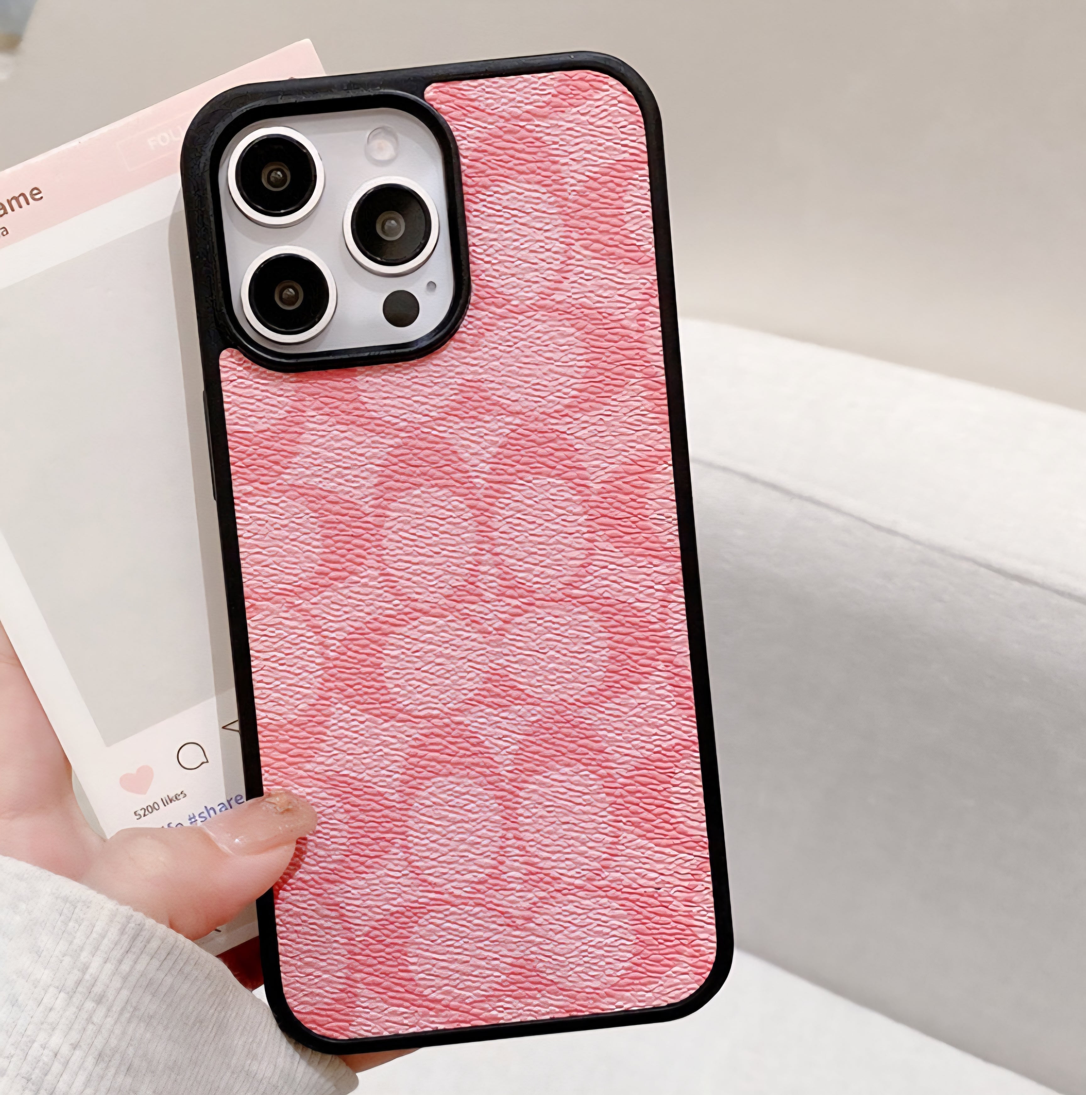 Premium Daisy Pink Phone Case